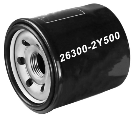 OE 26300-02501 Для Hyundai 26300 2Y500 Металл и фильтр Бумага Материал Масляный фильтр